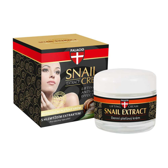 Crème anti-rides à l'extrait d'escargot 50 ml PALACIO - CBDelys