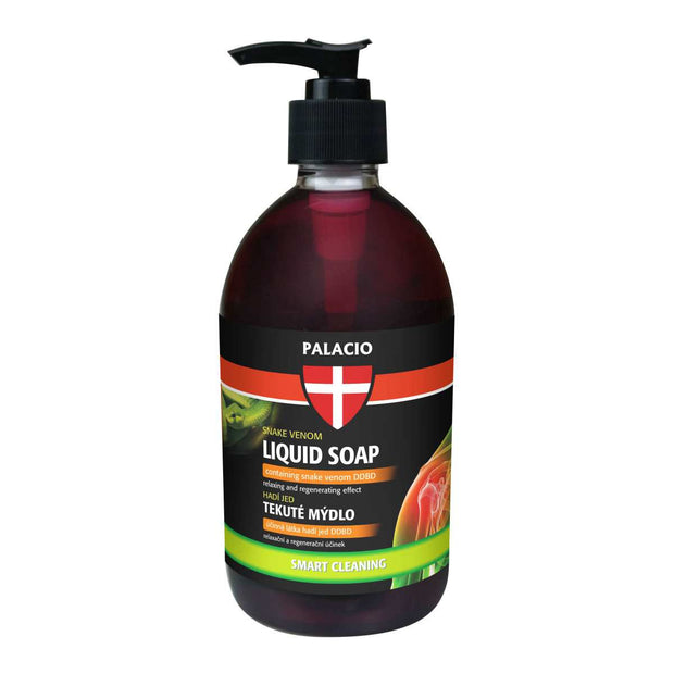 Savon liquide mains au venin de serpent 500 ml avec pompe PALACIO - CBDelys