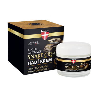 Crème visage de nuit au venin de serpent 50 ml PALACIO - CBDelys