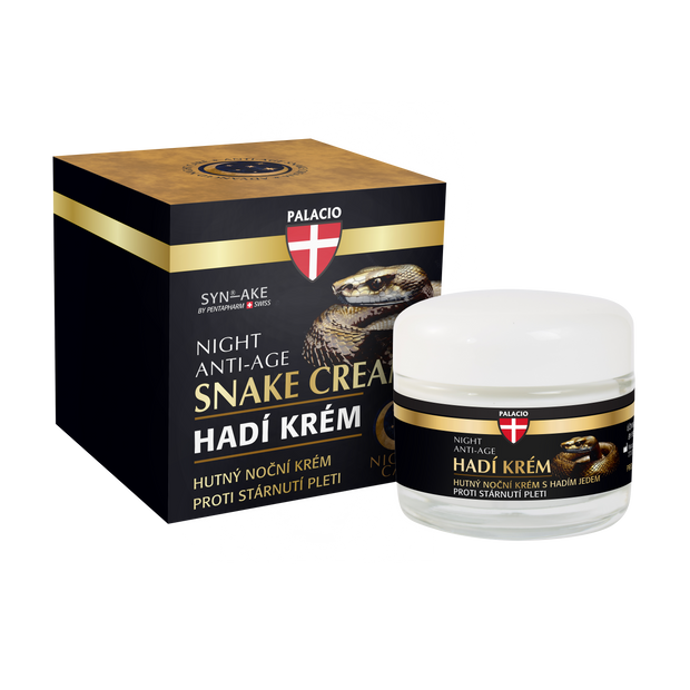 Crème visage de nuit au venin de serpent 50 ml PALACIO - CBDelys