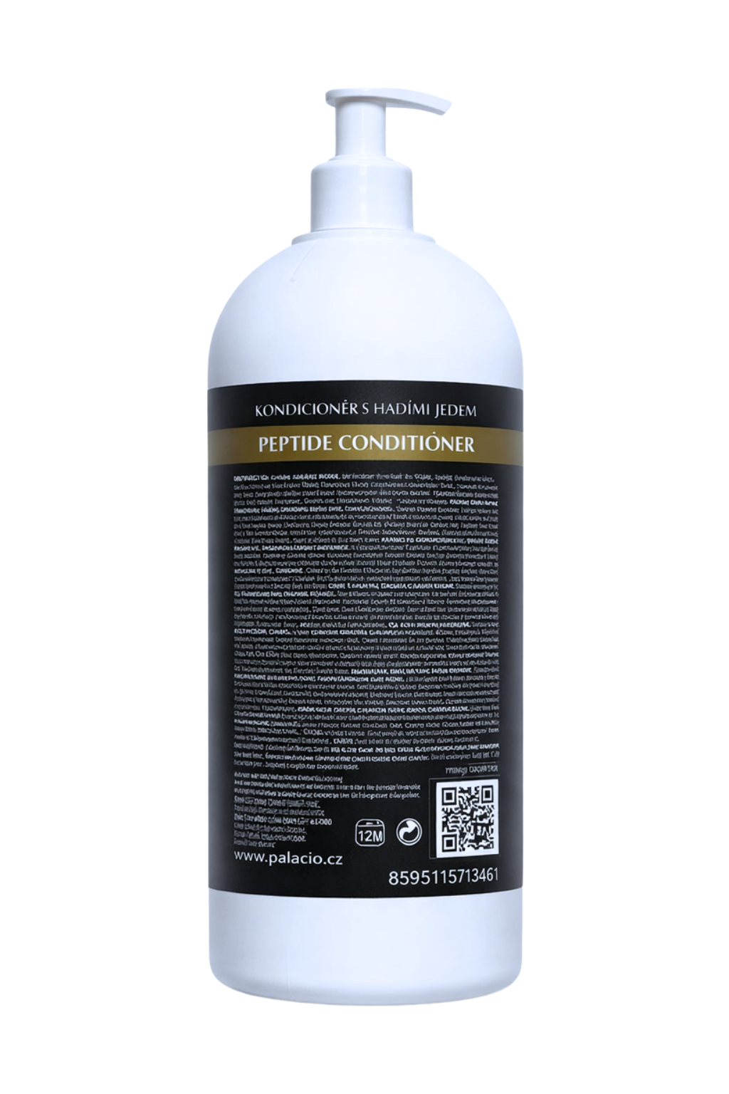 Après-shampooing au venin de serpent 1 L, soin lissant PALACIO - CBDelys