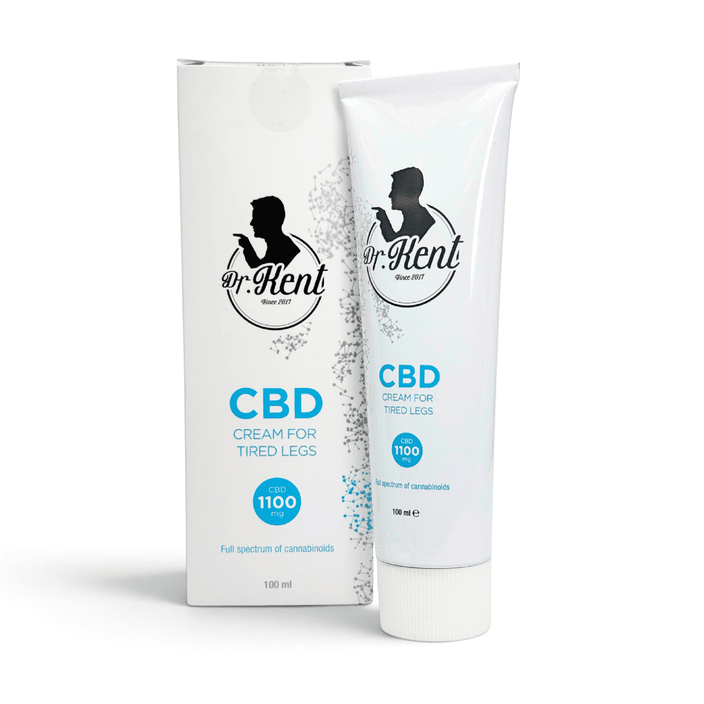 Crème jambes lourdes CBD | DR KENT - CBDelys