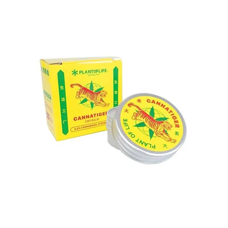 Baume du tigre CBD 0,5% | CANNATIGER, PLANT OF LIFE - CBDelys