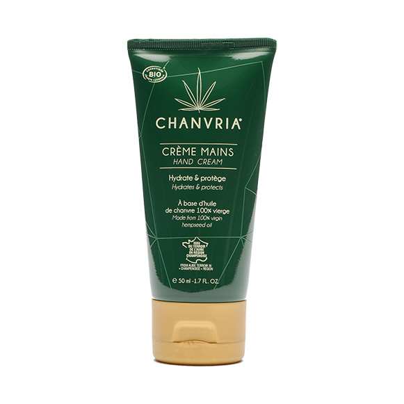 Crème mains huile de chanvre bio | CHANVRIA - CBDelys