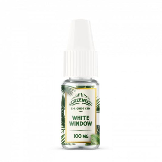E-liquide CBD White Window – GREENEO sans nicotine – 10 ml